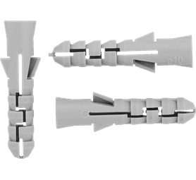 Fischer Nylon USP Plug M12 - Wall Anchor for Concrete & Masonry - Durable Plastic Plug