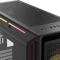 Corsair iCUE LINK 5000T LX RGB Mid-Tower PC Case; Black