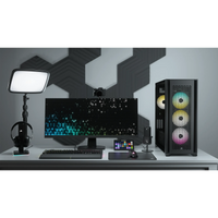 7000D Airflow Black Tempered Glass Full Tower; 6x 3.5'' |  4x 2.5'' Drive Bays ; 480mm Radiator Compatible; 3x140mm fan incl-CC-9011218-WW