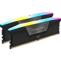 Corsair VENGEANCE® RGB 48GB (2 x 24GB) DDR5 DRAM 6000 C36 Memory Kit; 36-44-44-96; 1.25V Intel XMP - Black