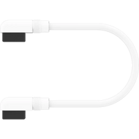 Corsair iCUE LINK Cable; 2x 135mm with Slim 90° connectors; White