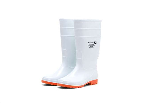 DROMEX GUMBOOT MIGHTY NITE WHT [11]  DF-GB-MN-11