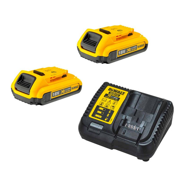 DeWalt 18V Battery Kits 2Ah - DCB115D2-QW