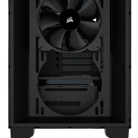 3000D AIRFLOW Black Mid-Tower PC Case; 2x 3.5'' |  2x 2.5'' Drive Bays; Up to 360mm Radiator compatible; 2x 120mm fan incl Corsair