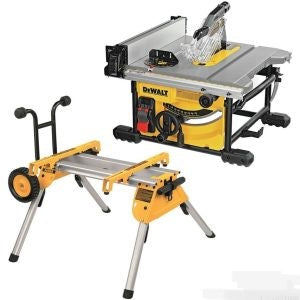 Dewalt COMPACT TABLE SAWWITH ROLLING STAND - DWE7485RS-QS