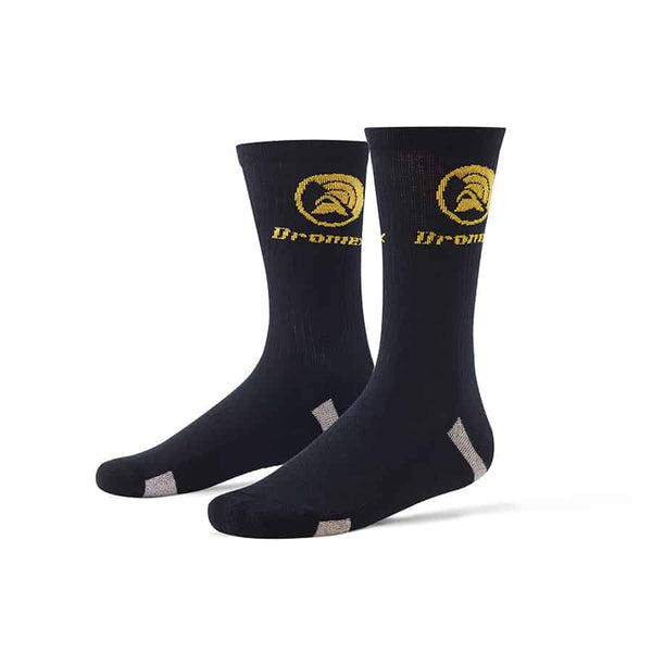 DROMEX SOCKS ANTI STATIC BLACK [4-7]  DF-9161-BLK-M