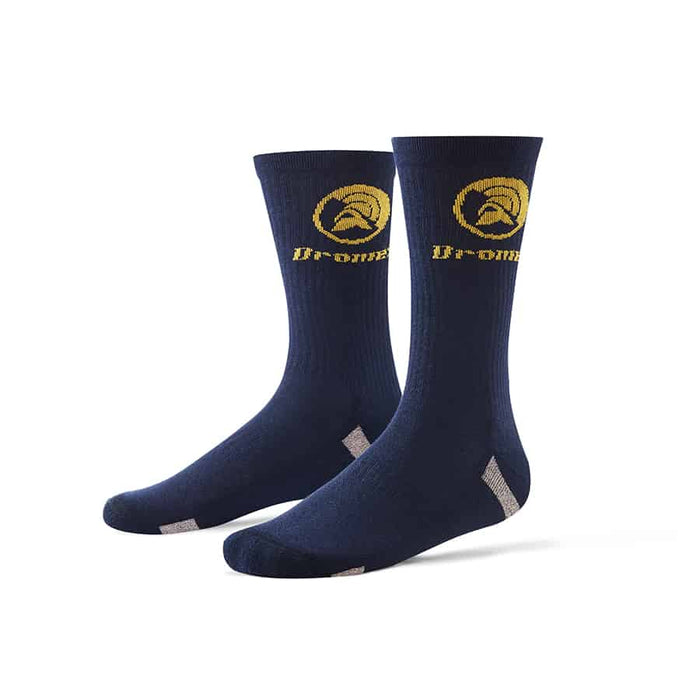 DROMEX SOCKS ANTI STATIC N/BLUE [8-11]  DF-9161-NB-L