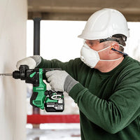 HiKOKI DH18DPA Cordless Rotary Hammer SDS Plus Brushless - Powerful and versatile for drilling & breaking, shop now!