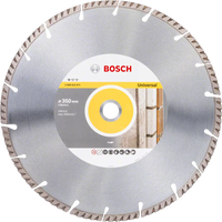 Bosch 350mm Diamond Blade: Universal Cutting Disc for Concrete, Stone & Brick (Segmented)