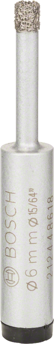 Bosch 6mm Diamond Drill Bit - Ceramic Tile/Glass Drill Bit - Easy Dry - Best for Ceramic - 2608587139