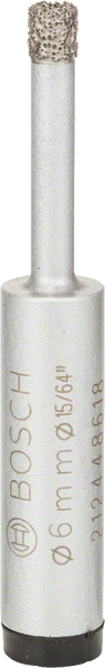 Bosch 6mm Diamond Drill Bit - Ceramic Tile/Glass Drill Bit - Easy Dry - Best for Ceramic - 2608587139