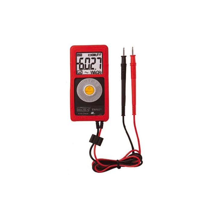 HellermannTyton : Digital Multimeter Card Sized AC/DC Resistance Capacitance - (TBM27)