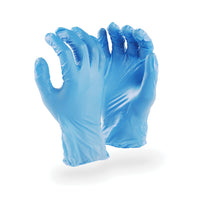 DROMEX GLOVE NITROSHIELD DISPOSABLE BLUE [M] 100P  DG-NITS-M