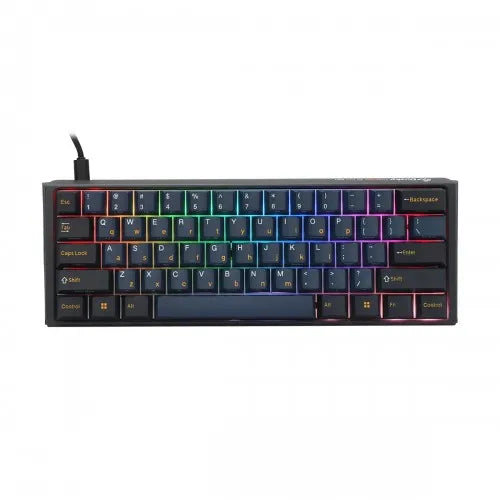 Ducky Keyboard One 3 Pro 60% Mechanical Keyboard; RGB; PBT Tripple Shot Keycaps  - Cherry MX2A Brown . RCT PC