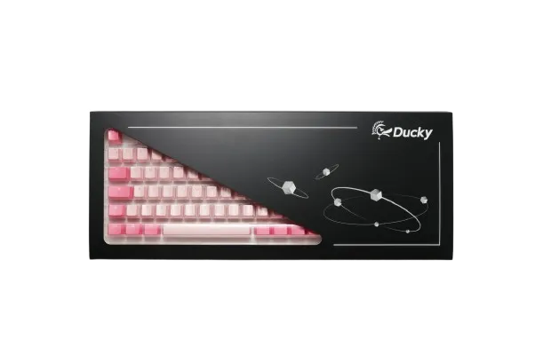 Ducky Keycap Gossamer Pink PBT Double-shot Aerocool