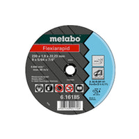 Metabo Flexiarapid 230mm Cutting Disc - Inox Metal Cutting Abrasive Wheel for Stainless Steel | Power Tool Accessory