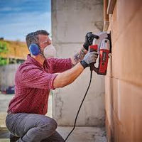 Einhell TE-MA 1700 Wall Chaser: 1700W Concrete Groove Cutter with Adjustable Depth & Dust Extraction - Buy Online