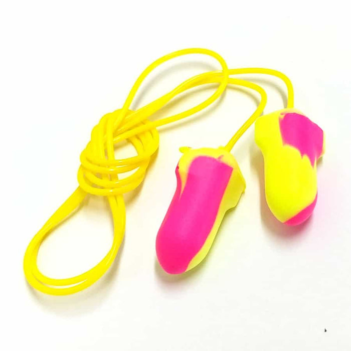 DROMEX EARPLUG PU FOAM CORDED DUAL COLOUR  DR-099C