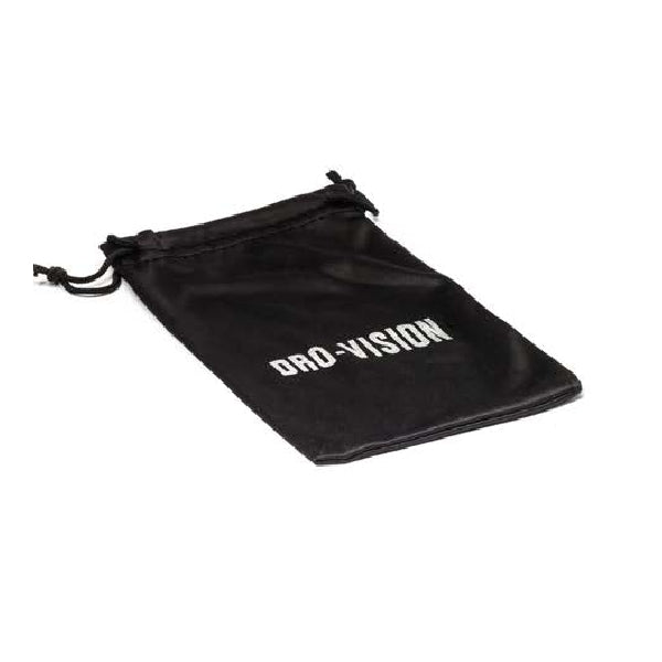 DROMEX SPECTACLE CLEANING FABRIC POUCH BLACK  F-POUCH