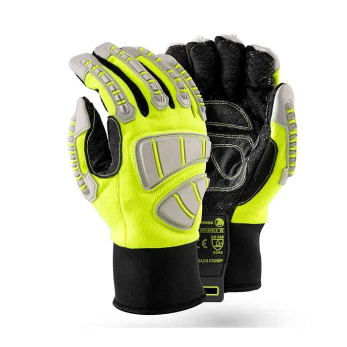 DROMEX GLOVE CUT5 MACH 30 VIBRATION & WATER [11]  MACH-30WP-11