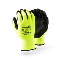 DROMEX GLOVE MIIZU HIVIZ P/COATED THERMAL [09]  MIIZULFM4001W-9