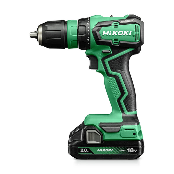 Hikoki  CORDLESS IMPACT DRIVER DRILL DS18DDQ 2.0Ah set - DS18DDQWRZ