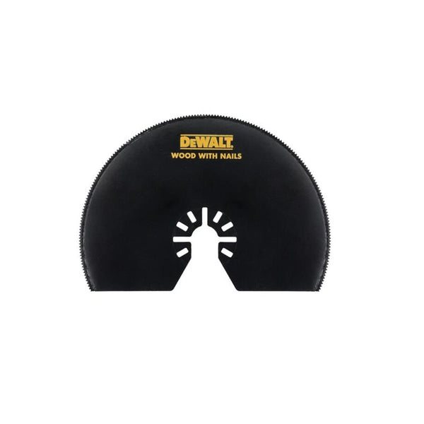 DeWalt Bi-Metal Semi-Circle Saw Blade For Multi-Tool 100Mm - DT20708-QZ