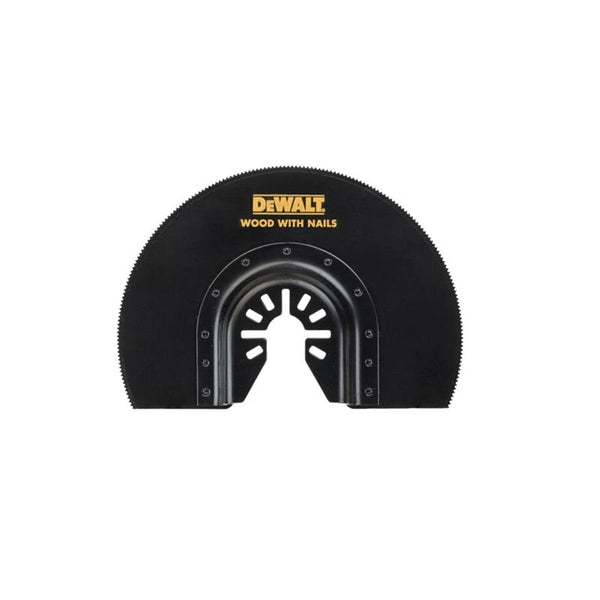 DeWalt Bi-Metal Semi-Circle Flush Saw Blade For Multi-Tool 100Mm - DT20710-QZ