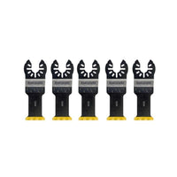 DeWalt Titanium Saw Blade For Multi-Tool (5 Pack) - DT20727-QZ