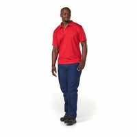 DROMEX SHIRT GOLF Q/DRY RED [S]  DW-TECH-GRD-S