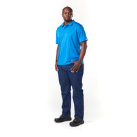 DROMEX SHIRT GOLF Q/DRY R/BLUE [M]  DW-TECH-GRB-M