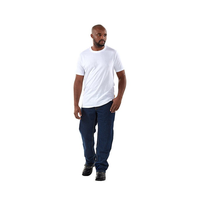 DROMEX SHIRT TEE COTTON WHT [4XL]  DW-TSHIRTWH-4XL