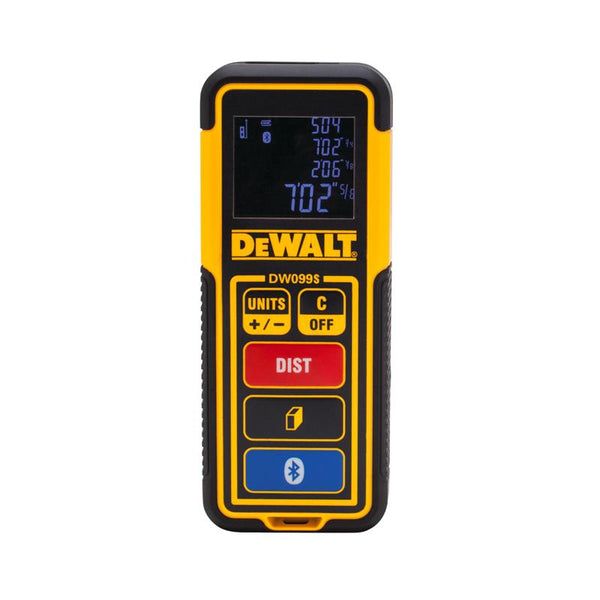 DeWalt 30M Laser Distance Measure With Bluetooth - DW099S-XJ