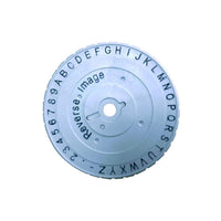 Dymo M11 Emboss Wheel by HellermannTyton - Replacement Character Wheel for Label Makers