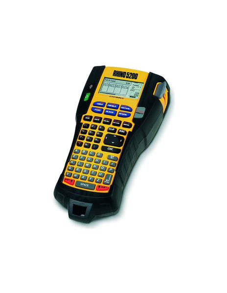 DYMO Rhino 5200 Label Maker: Portable Industrial Labeling Machine for Cables, Panels, and More