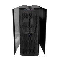 iCUE LINK 9000D AIRFLOW Tempered Glass Super-Tower; Supports  18x 120mm fans - Black