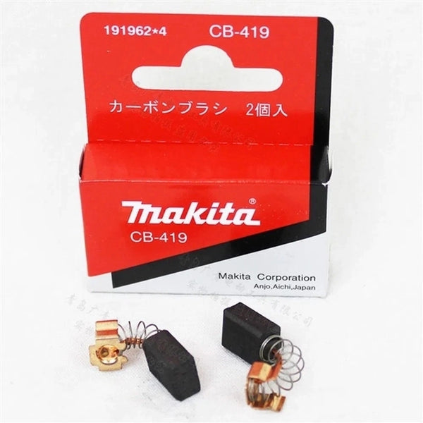 Makita Carbon Brush Set CB-419 for BO6030 195015-1