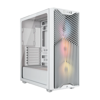 3200D RS ARGB Mid-Tower PC Case; 3x RS120 ARGB fans incl - White.