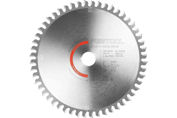 SAW BLADE H 168X1.8X20 TF52