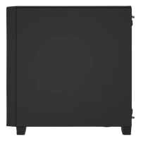 3000D AIRFLOW Black Mid-Tower PC Case; 2x 3.5'' |  2x 2.5'' Drive Bays; Up to 360mm Radiator compatible; 2x 120mm fan incl
