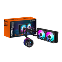 GIGABYTE AORUS WATERFORCE X II 240 240mm cooler; Intel 115x;1200;1700;1851 / AMD TR4; AM5; AM4; sTR5