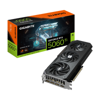 GIGABYTE nVidia GeForce RTX 5060Ti GAMING OC 8GB - 8GB GDDR7; 128-Bit Memory Bus; 1x HDMI; 3x DisplayPort .