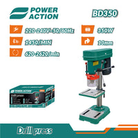 BD350 Power Action 350W Table Bench Drill