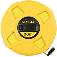 NEW STANLEY TAPE FIBERGLASS C/CASE 30M - 0-34-297