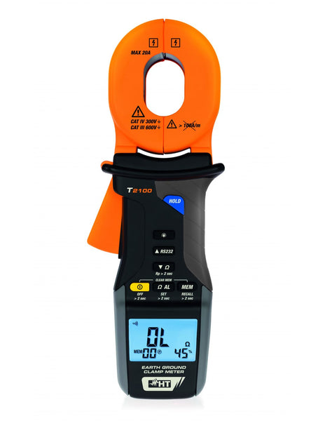 HellermannTyton : Earth Ground Clamp Meter wRS232 - (T2100)