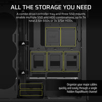5000T Mid-Tower PC Case; Black