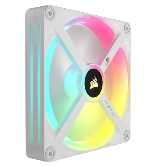 Corsair iCUE LINK QX140 RGB 140mm PWM Fans Starter Kit - White-CO-9051008-WW