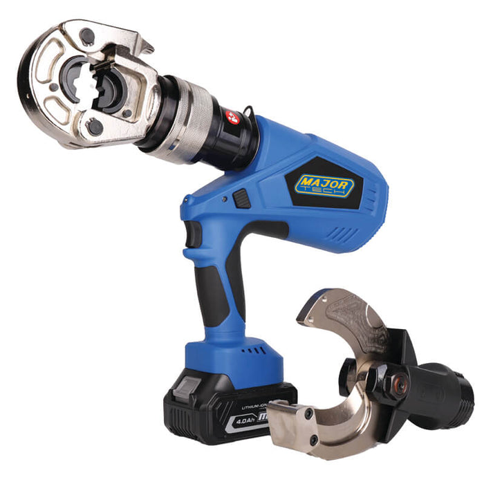 Major Tech Battery Powered Crimper & Cable Cutter | ECCT450 - image 1