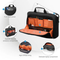 EVERKI ADVANCE BRIEFCASE | Fits up to 16 inch laptops | Trolley handle pass-through | Ergonomic two-way shoulder strap Everki
