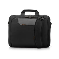 EVERKI ADVANCE BRIEFCASE | Fits up to 17.3 inch laptops | Trolley handle pass-through | Ergonomic two-way shoulder strap Everki